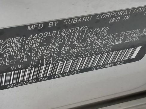 Used 2020 Subaru WRX STI AWD/4WD image 15