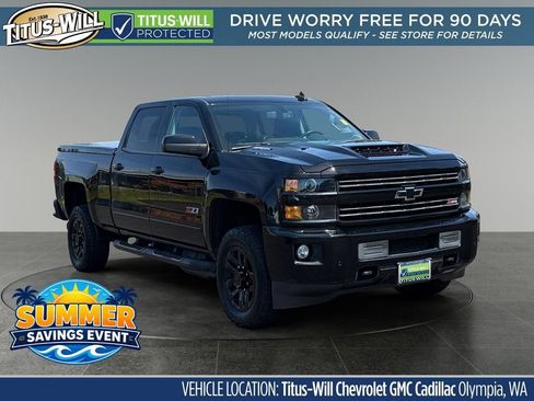 Used 2019 Chevrolet Silverado 2500 LTZ w/ Duramax Plus Package AWD/4WD image 1