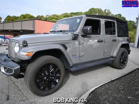 Used 2021 Jeep Wrangler Unlimited Sahara w/ Cold Weather Group image 1