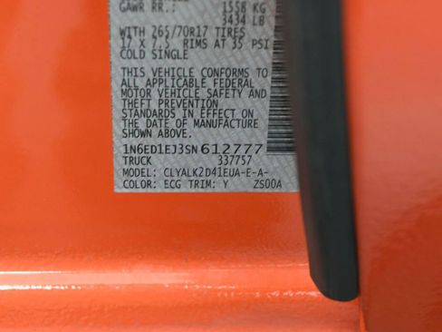 Used 2025 Nissan Frontier Pro-X w/ Pro Premium Package image 16