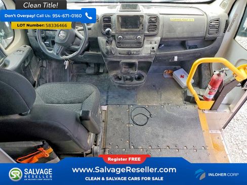 Used 2022 RAM ProMaster 3500 w/ Fleet Safety Group FWD image 11