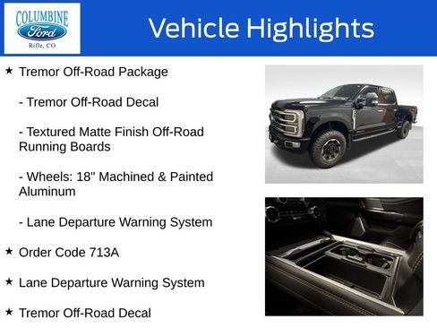 Used 2024 Ford F350 Platinum w/ Tremor Off-Road Package AWD/4WD image 4