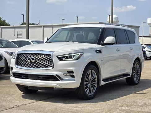 Used 2020 INFINITI QX80 Luxe w/ 22" Wheel Package RWD image 4