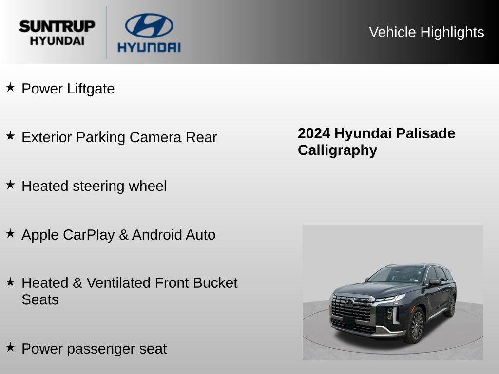 Used 2024 Hyundai Palisade Calligraphy AWD/4WD image 16