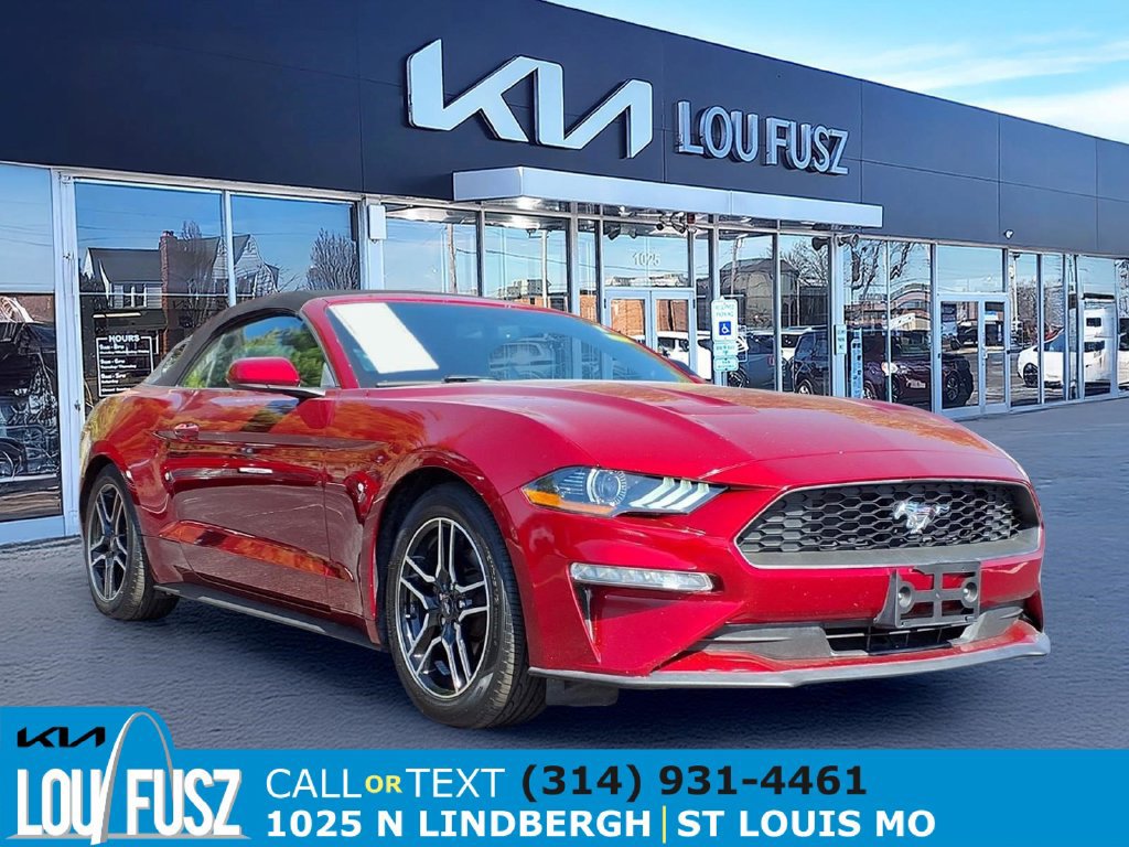 Used 2018 Ford Mustang Convertible w/ Equipment Group 101A RWD image 1