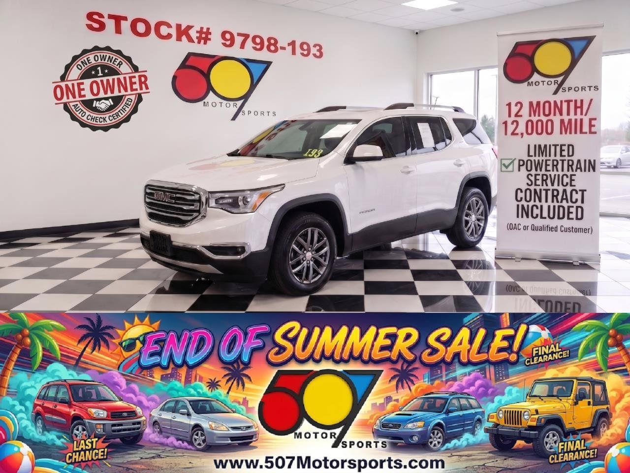 Used 2017 GMC Acadia SLT AWD/4WD image 1