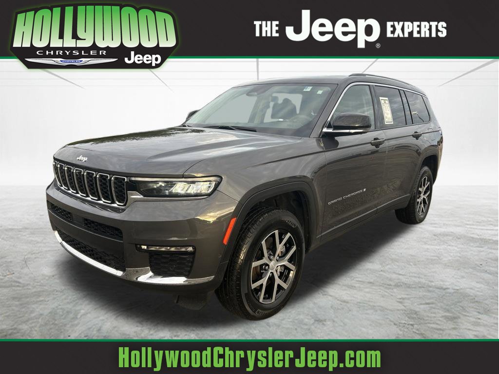 Certified 2023 Jeep Grand Cherokee L Limited w/ Luxury Tech Group II AWD/4WD 360° Tour