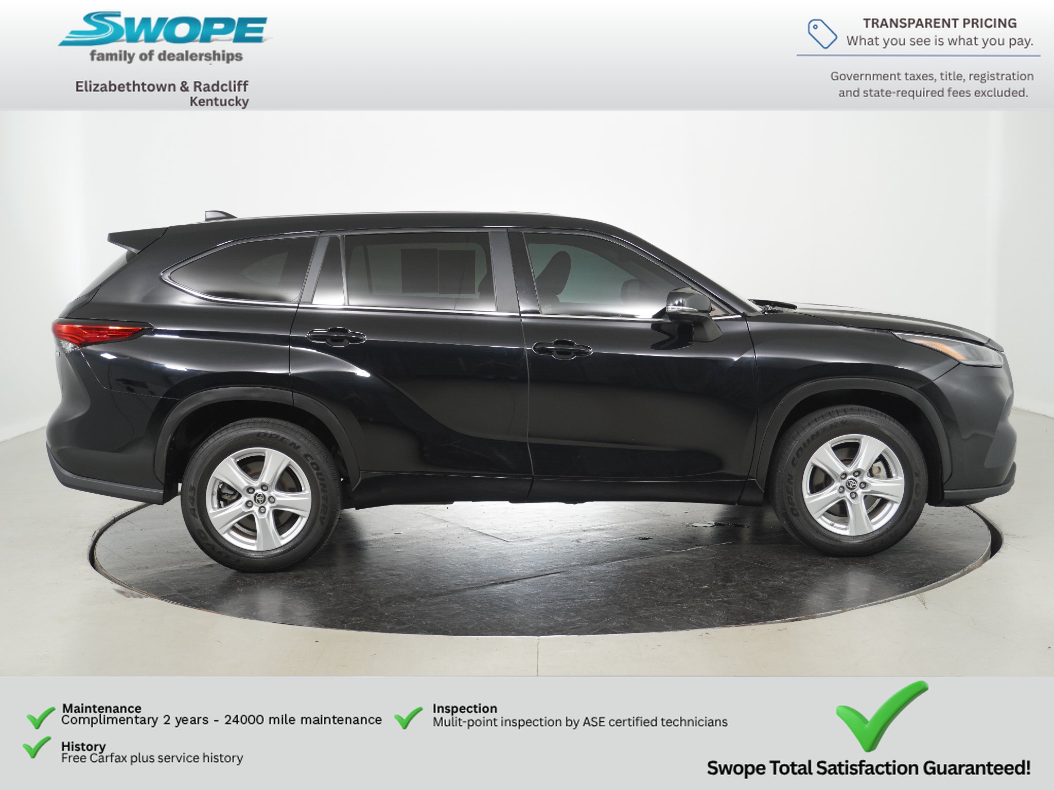 Used 2023 Toyota Highlander LE FWD image 3