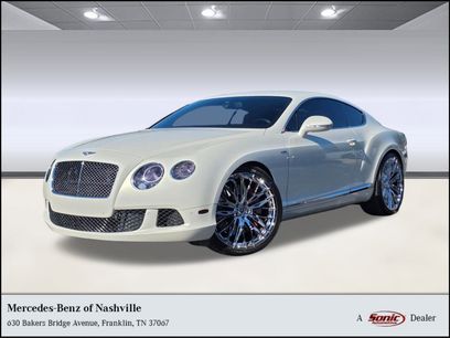 Used 2014 Bentley Continental GT Speed