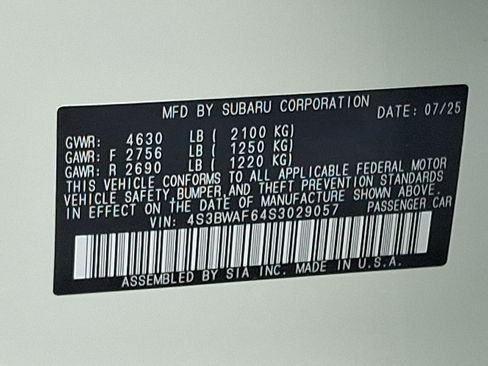 Certified 2025 Subaru Legacy Premium image 27