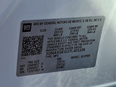 New 2026 Chevrolet Equinox ACTIV w/ Convenience Package III image 24