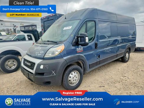 Used 2021 RAM ProMaster 3500 FWD image 1