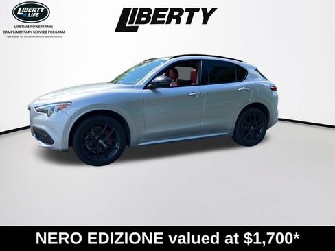 Used 2021 Alfa Romeo Stelvio Ti w/ Nero Edizione AWD/4WD image 2
