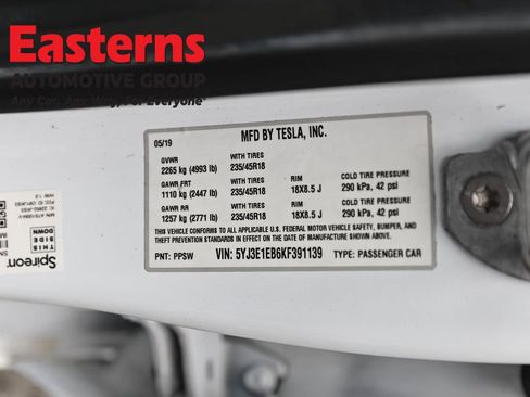 Used 2019 Tesla Model 3 Long Range image 34