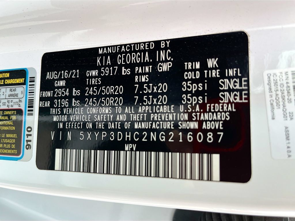 Used 2022 Kia Telluride EX w/ EX Premium Package AWD/4WD image 32