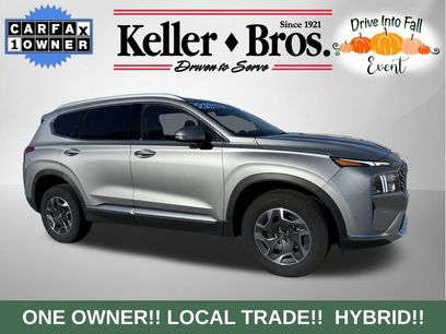 Used 2023 Hyundai Santa Fe Blue