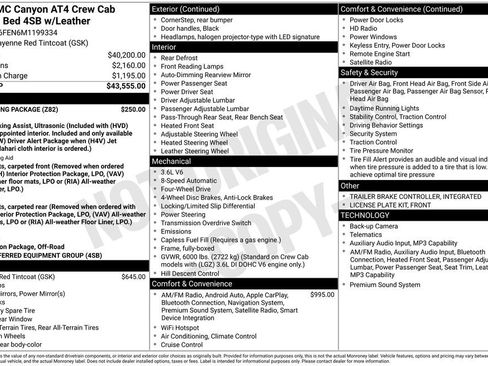Used 2021 GMC Canyon AT4 w/ Trailering Package AWD/4WD image 5