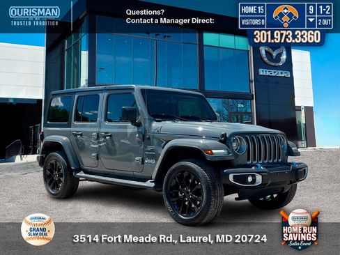 Used 2023 Jeep Wrangler Unlimited Sahara AWD/4WD image 1