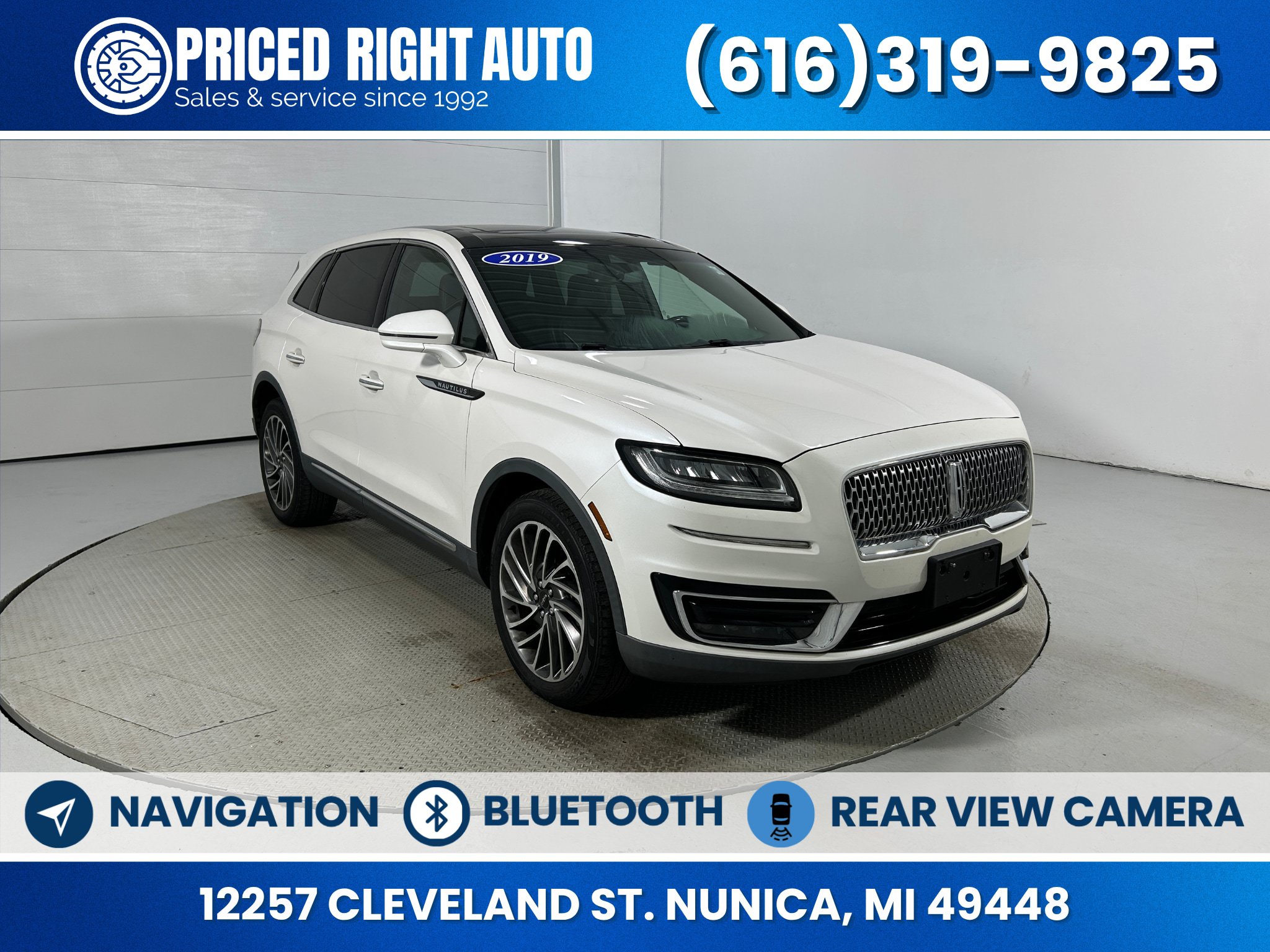 Used 2019 Lincoln Nautilus Reserve AWD/4WD image 1