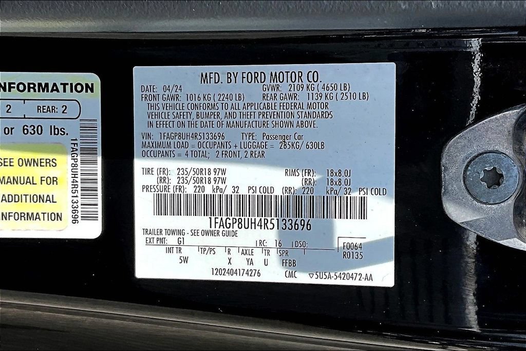Used 2024 Ford Mustang Premium RWD image 17