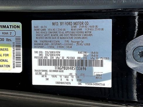 Used 2024 Ford Mustang Premium RWD image 17