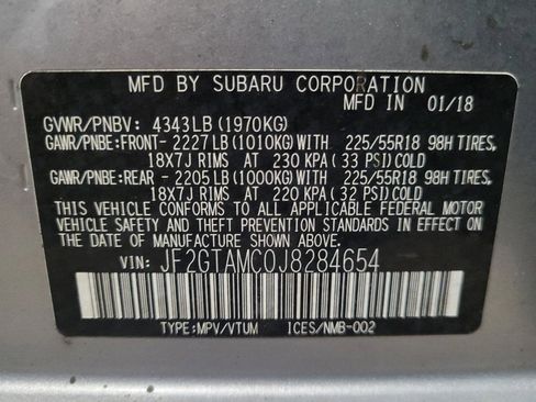 Used 2018 Subaru Crosstrek 2.0i Limited AWD/4WD image 33