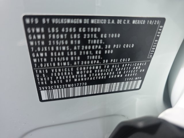 Certified 2026 Volkswagen Taos SE FWD image 25