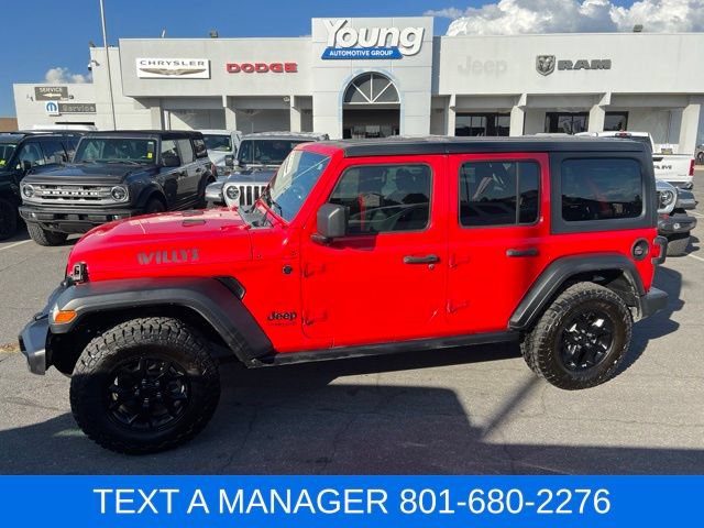 Used 2021 Jeep Wrangler Unlimited Sport AWD/4WD image 1