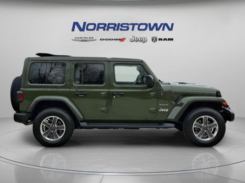 Certified 2021 Jeep Wrangler Unlimited Sahara w/ Cold Weather Group image 7