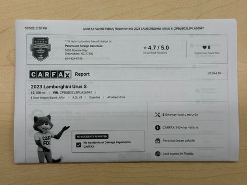 Used 2023 Lamborghini Urus S AWD/4WD image 45