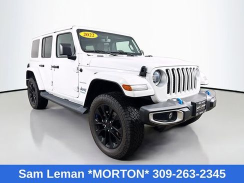 Used 2022 Jeep Wrangler Unlimited Sahara image 1
