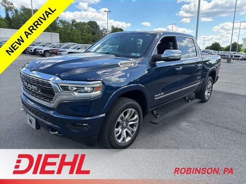 Used 2022 RAM 1500 Limited w/ Body Color Bumper Group AWD/4WD image 1