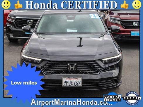 Certified 2025 Honda Accord LX image 19