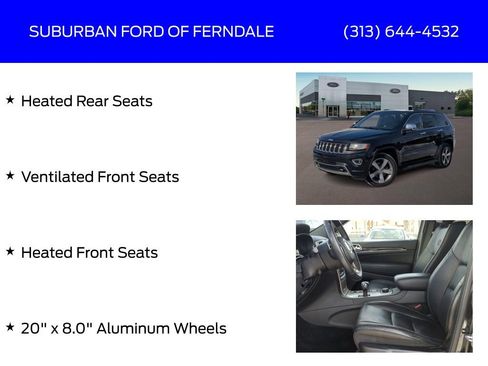 Used 2014 Jeep Grand Cherokee Overland image 13