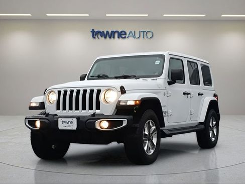 Used 2020 Jeep Wrangler Unlimited Sahara w/ Uconnect 4C Nav & Sound Group image 1