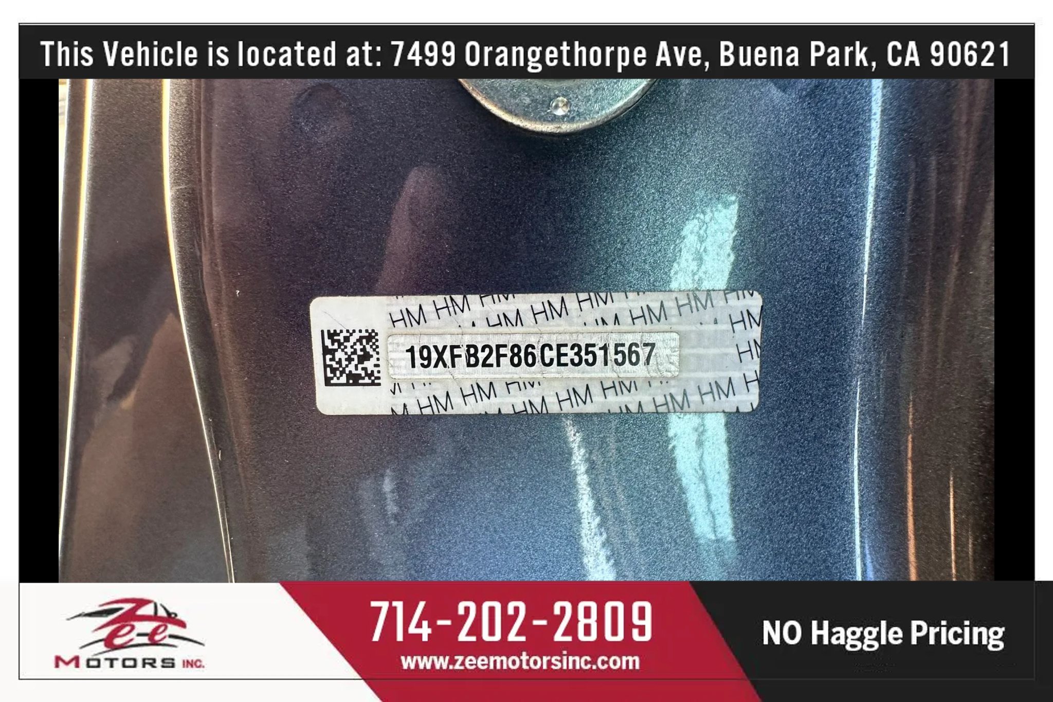 Used 2012 Honda Civic EX image 58