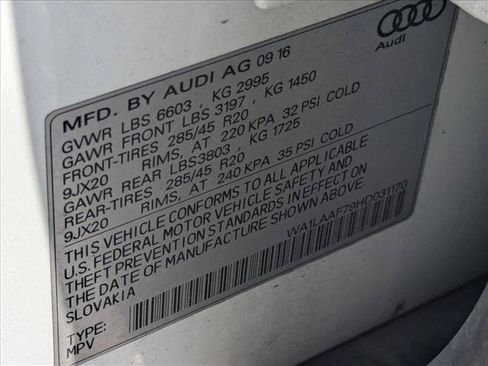 Used 2017 Audi Q7 3.0T Premium Plus AWD/4WD image 16