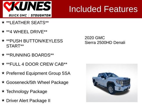 Used 2020 GMC Sierra 2500 Denali w/ Denali Ultimate Package image 3