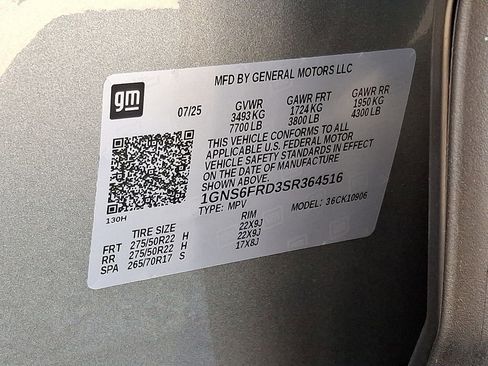 New 2025 Chevrolet Suburban Premier w/ Sun And Tow Package image 20