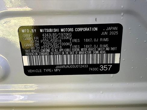 Used 2025 Mitsubishi Outlander Sport ES image 34