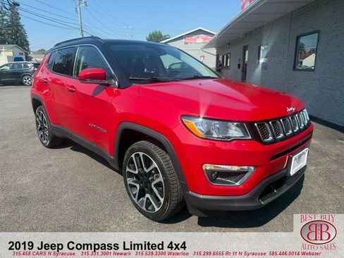 Used 2019 Jeep Compass Limited w/ Advanced Safety Group AWD/4WD image 1