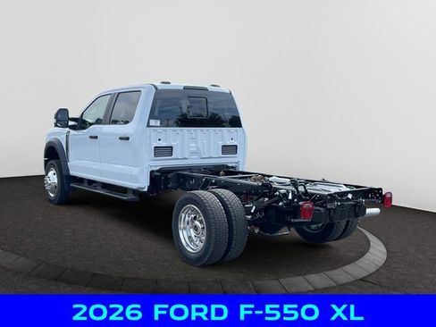 New 2026 Ford F550 4x4 Crew Cab Super Duty w/ XL Chrome Package image 3