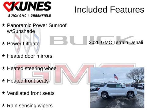 New 2026 GMC Terrain Denali w/ LPO, Floor Liner Package image 3