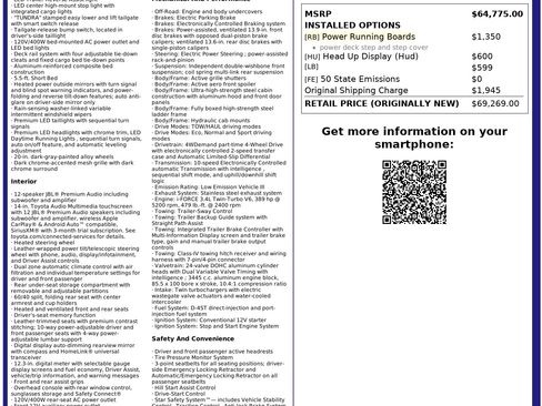 Used 2024 Toyota Tundra Platinum AWD/4WD image 3