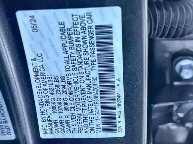 Certified 2024 Honda Accord EX image 22