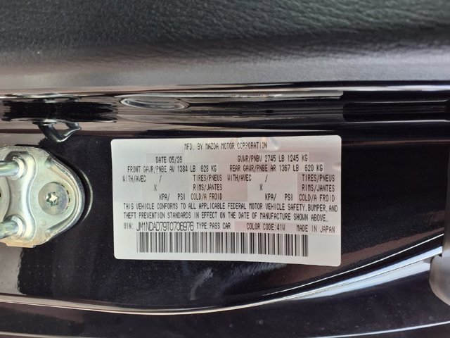 New 2026 MAZDA MX-5 Miata Grand Touring RWD image 7