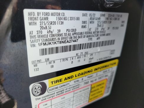 Used 2022 Ford Expedition Max Limited RWD image 36