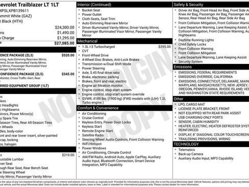 Used 2023 Chevrolet TrailBlazer LT w/ Convenience Package image 35