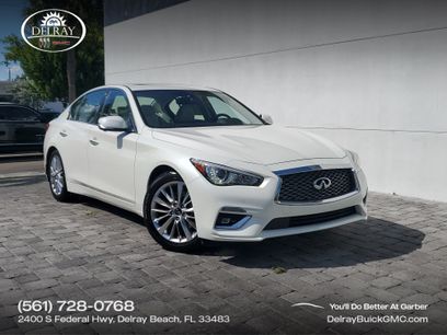Used 2021 INFINITI Q50 Luxe w/ Cargo Package