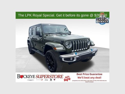 Used 2023 Jeep Wrangler Unlimited Sahara w/ Cold Weather Group AWD/4WD image 1